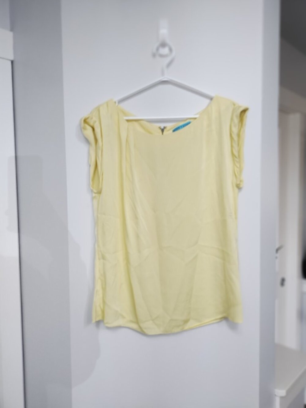 Silk blend flowy sleeveless blouse from alice + olivia